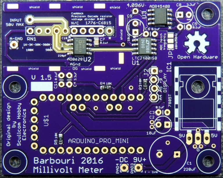 Design & Build 6½ Digit Millivolt Meter Part 4